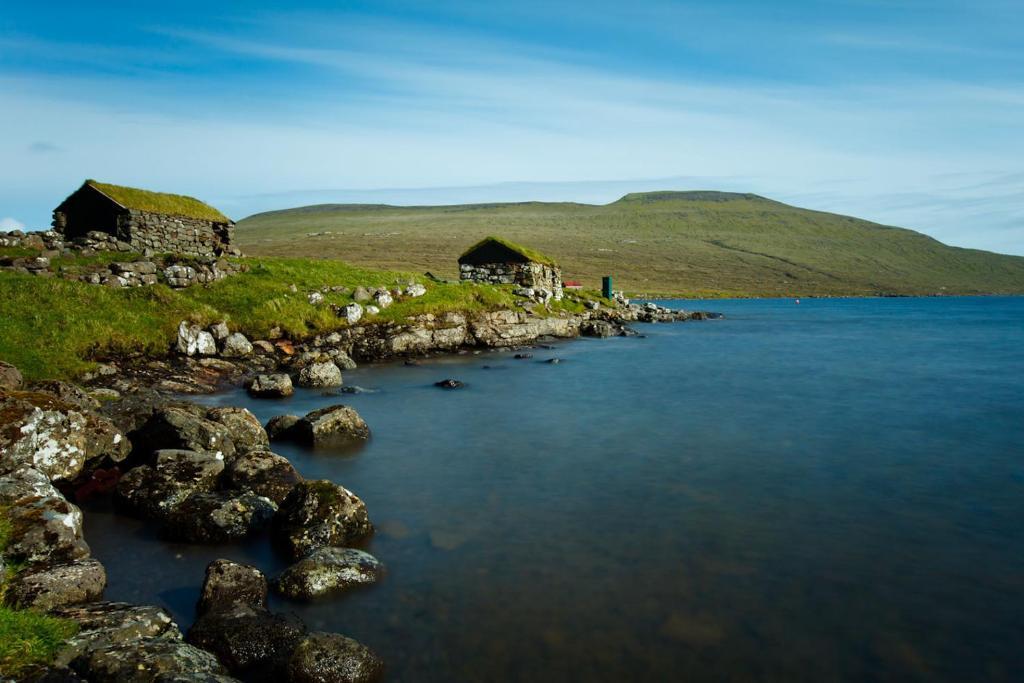 Hotel Vagar Sorvagur Bagian luar foto